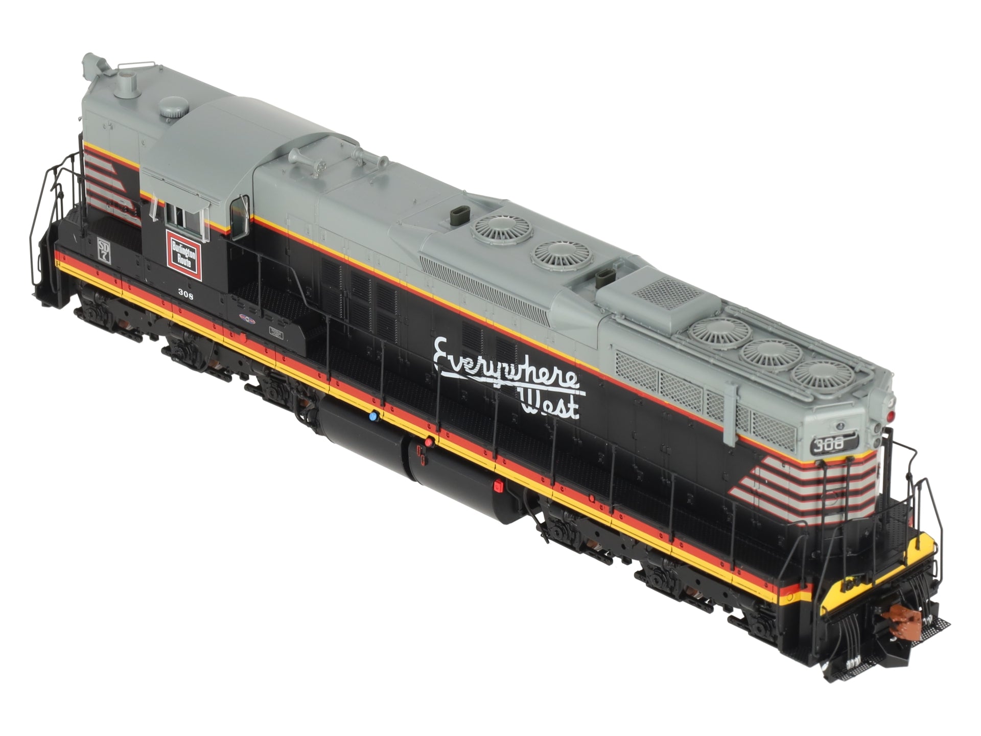 Scale Trains SXT41143 HO Chicago Burlington & Quincy EMD SD7 Diesel #308 EX/Box
