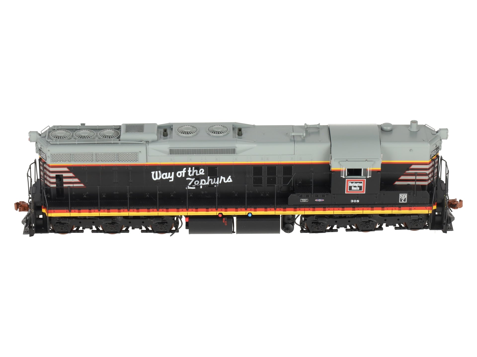 Scale Trains SXT41143 HO Chicago Burlington & Quincy EMD SD7 Diesel #308 EX/Box