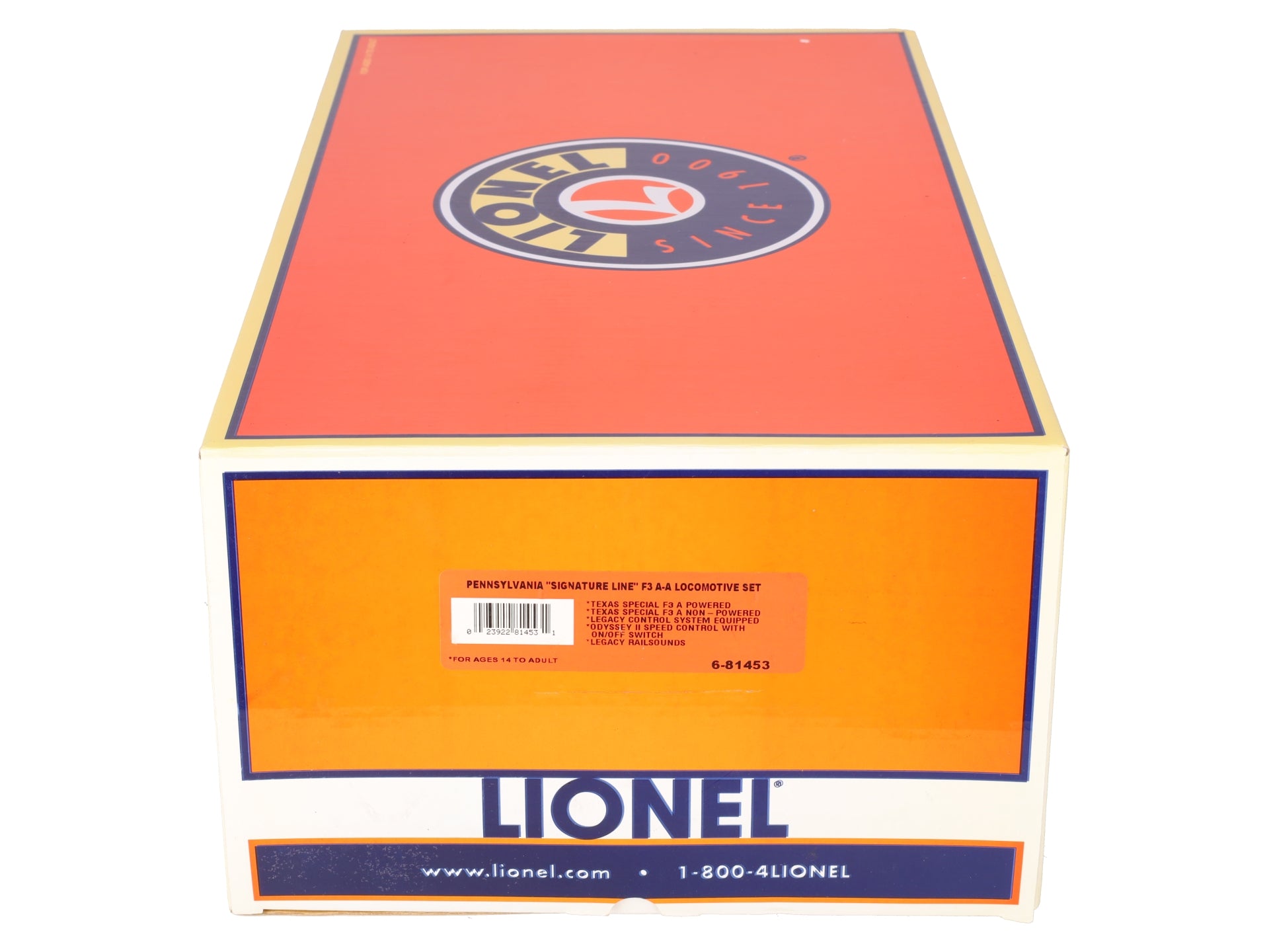 Lionel 6-81453 O Gauge PRR 
