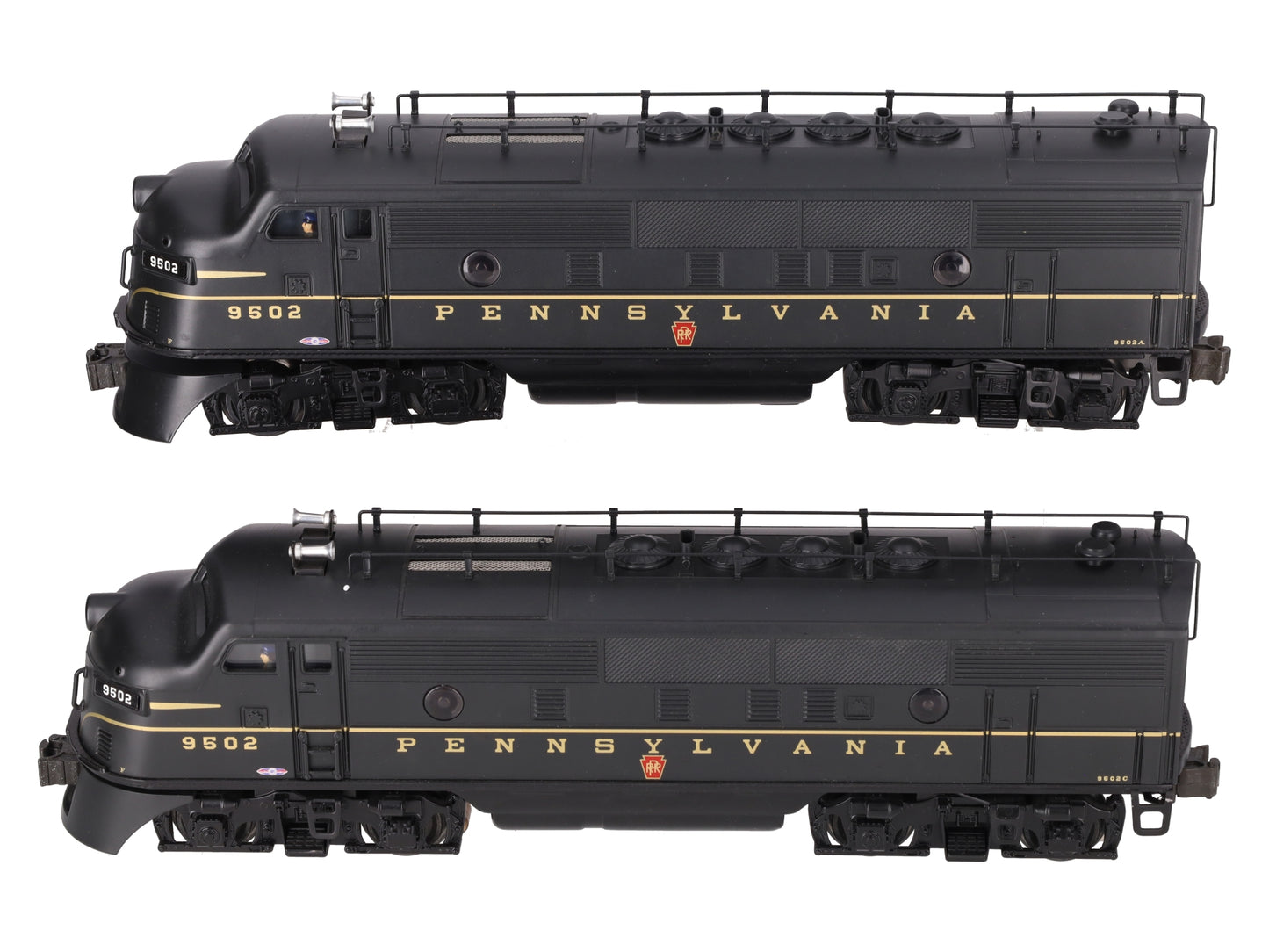 Lionel 6-81453 O Gauge PRR "Signature Line" F# AA Diesel Locomotive Set w/Legacy EX/Box