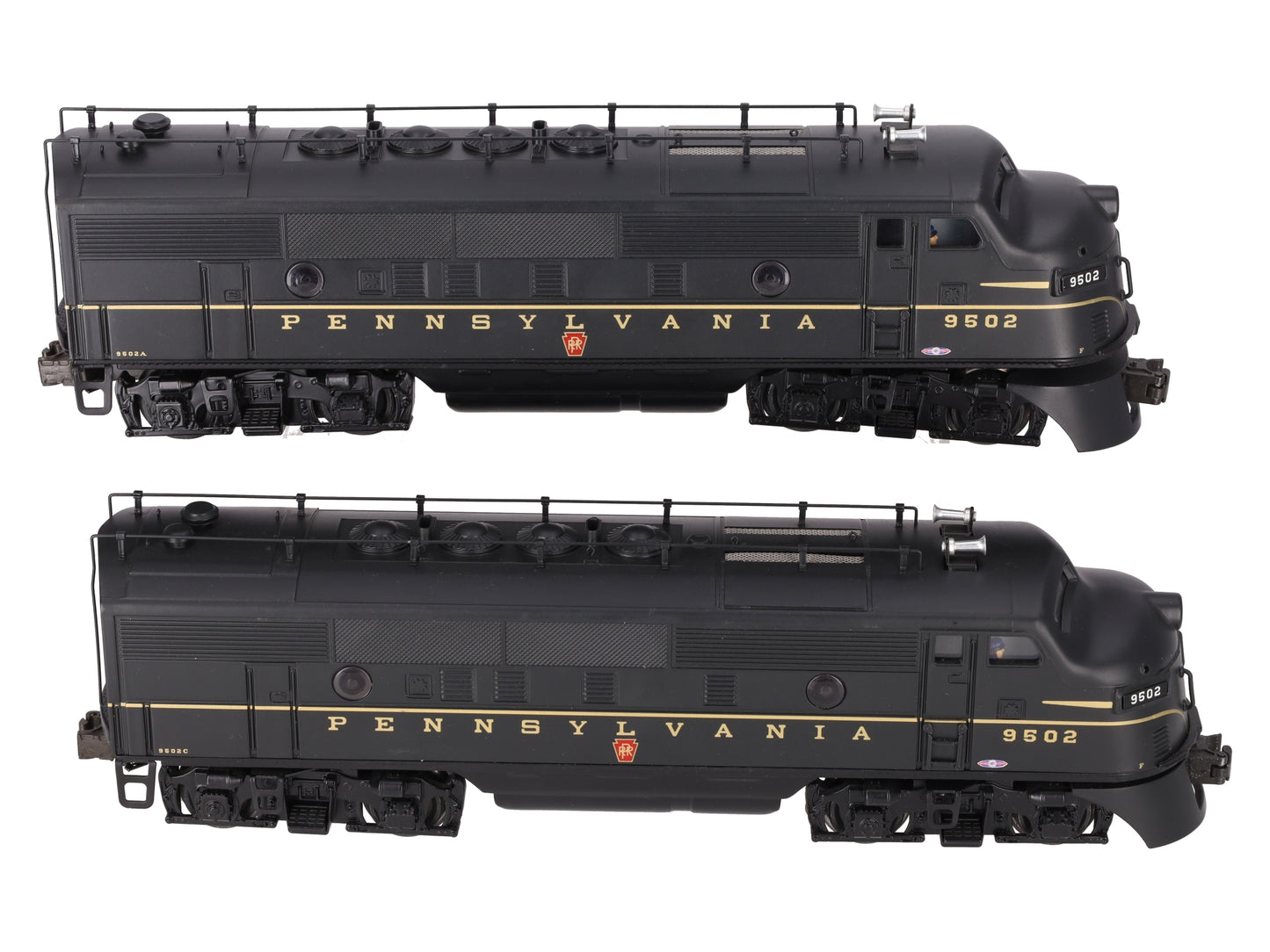 Lionel 6-81453 O Gauge PRR "Signature Line" F# AA Diesel Locomotive Set w/Legacy EX/Box
