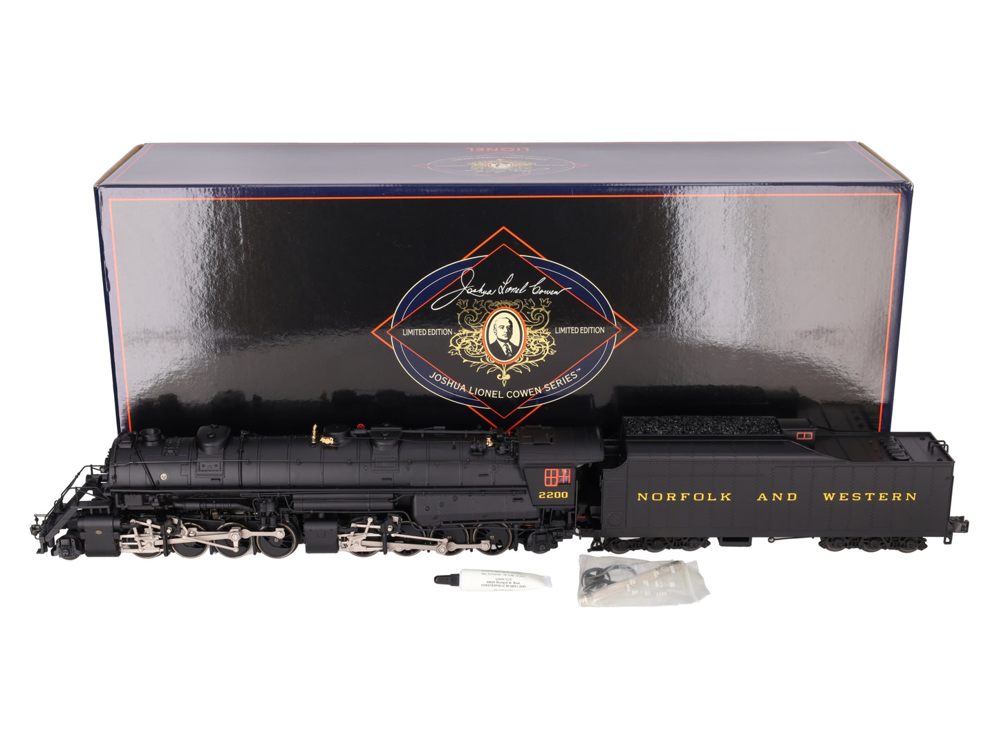 Lionel 6-28085 O Gauge N&W 2-8-8-2 Y6B Mallet Steam Locomotive & Tender #2200 LN/Box