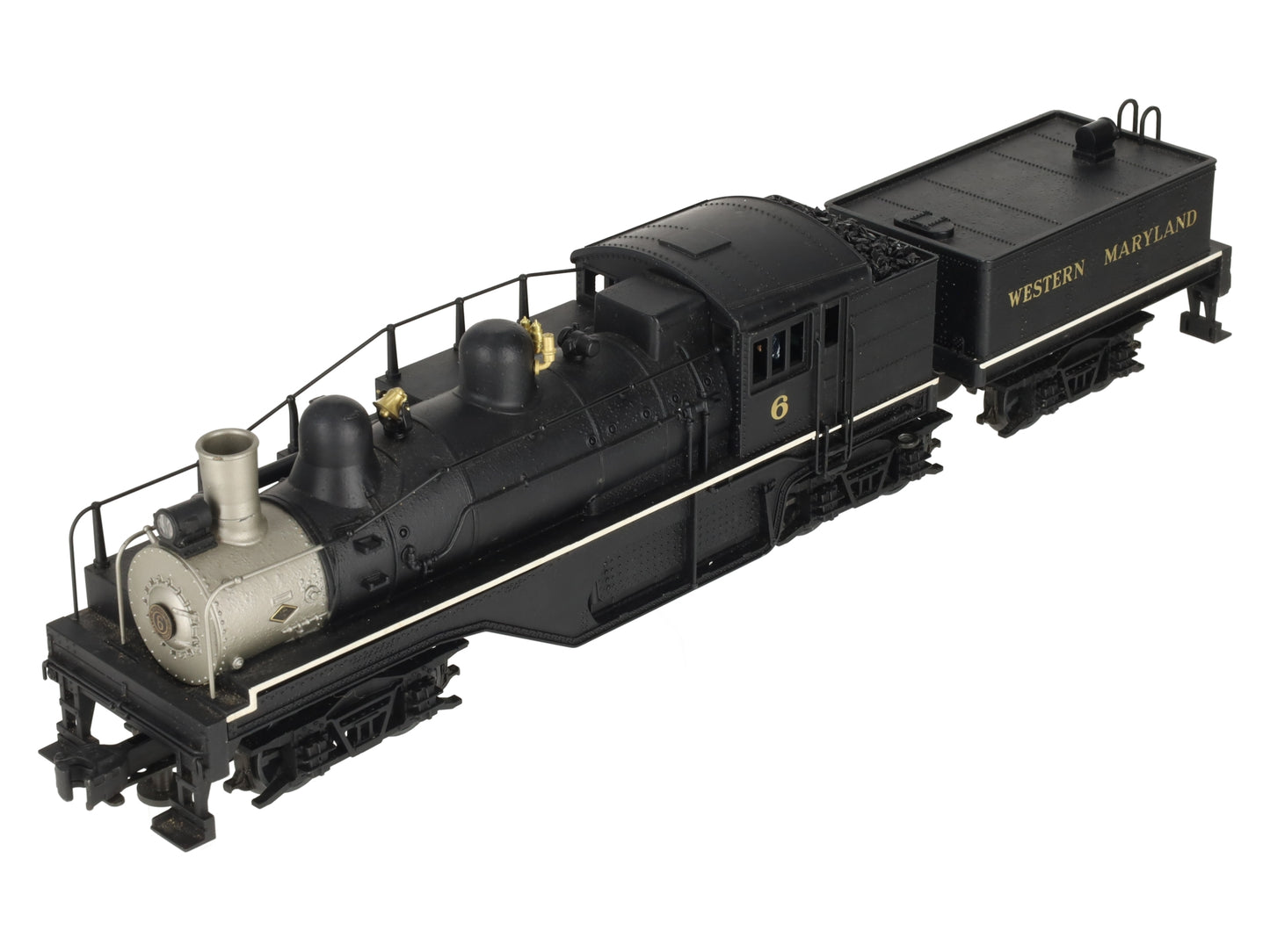 Lionel 6-18023 O Gauge Western Maryland Shay Steam Locomotive #6 VG/Box