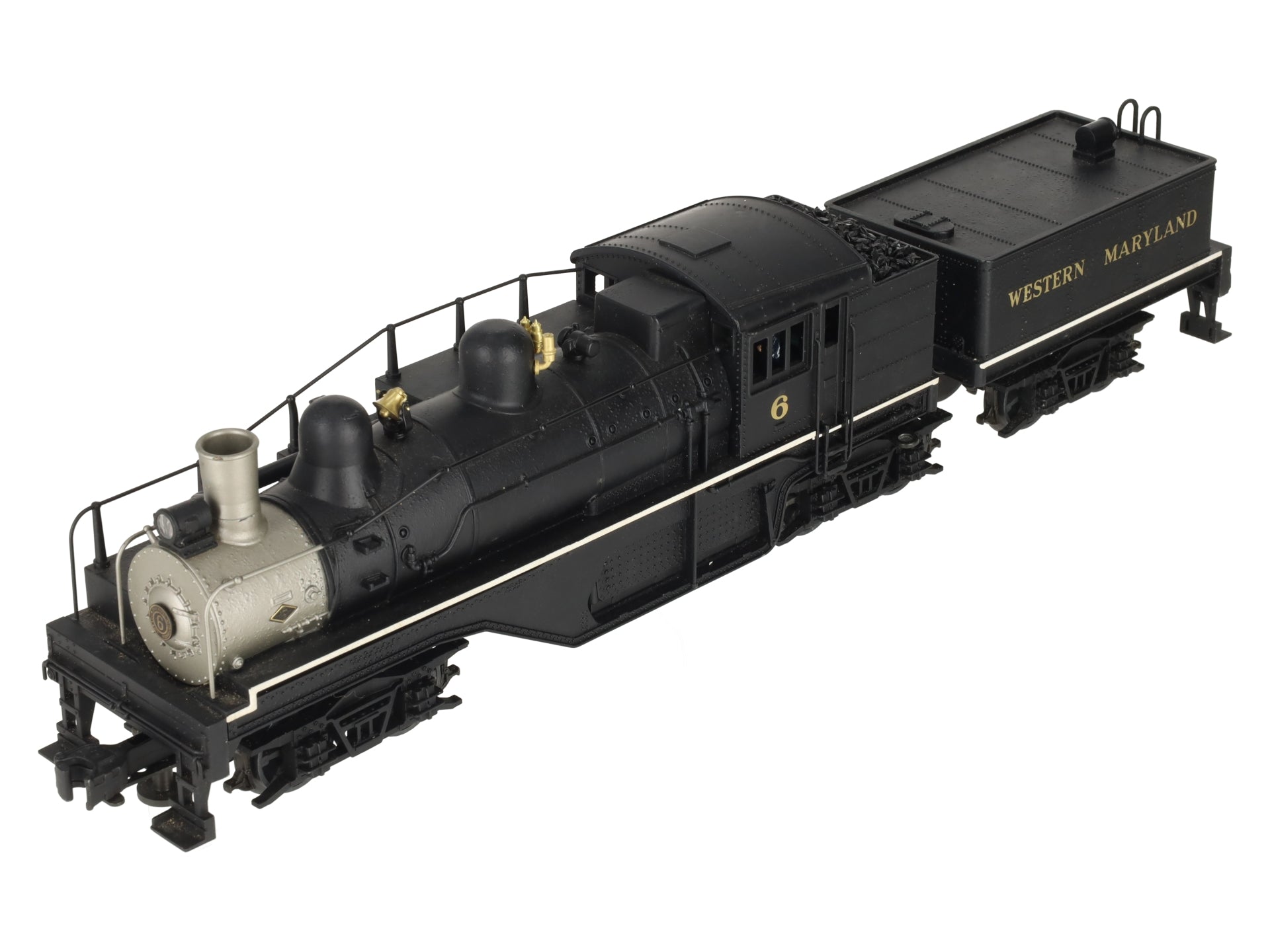 Lionel 6-18023 O Gauge Western Maryland Shay Steam Locomotive #6 VG/Box