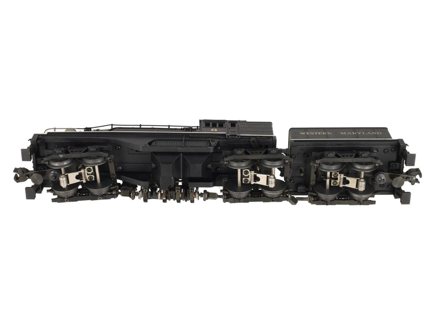 Lionel 6-18023 O Gauge Western Maryland Shay Steam Locomotive #6 VG/Box