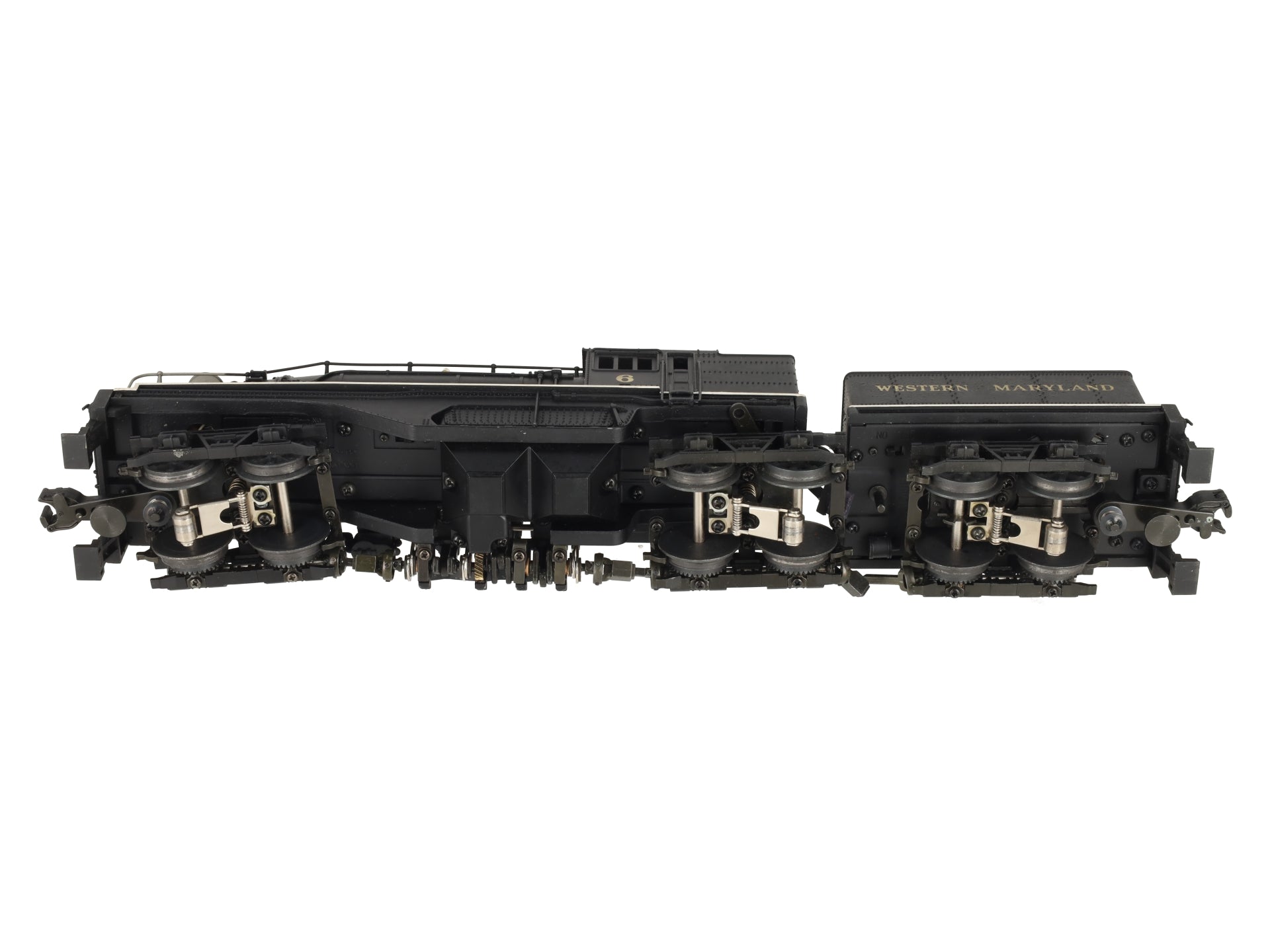 Lionel 6-18023 O Gauge Western Maryland Shay Steam Locomotive #6 VG/Box