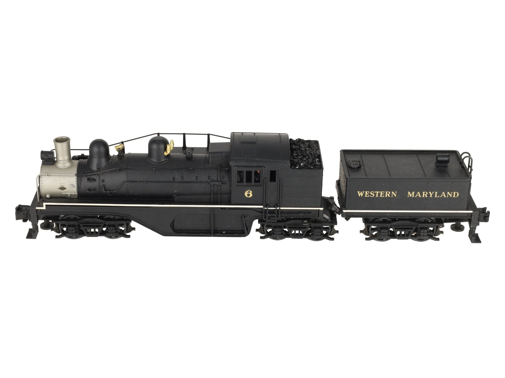 Lionel 6-18023 O Gauge Western Maryland Shay Steam Locomotive #6 VG/Box