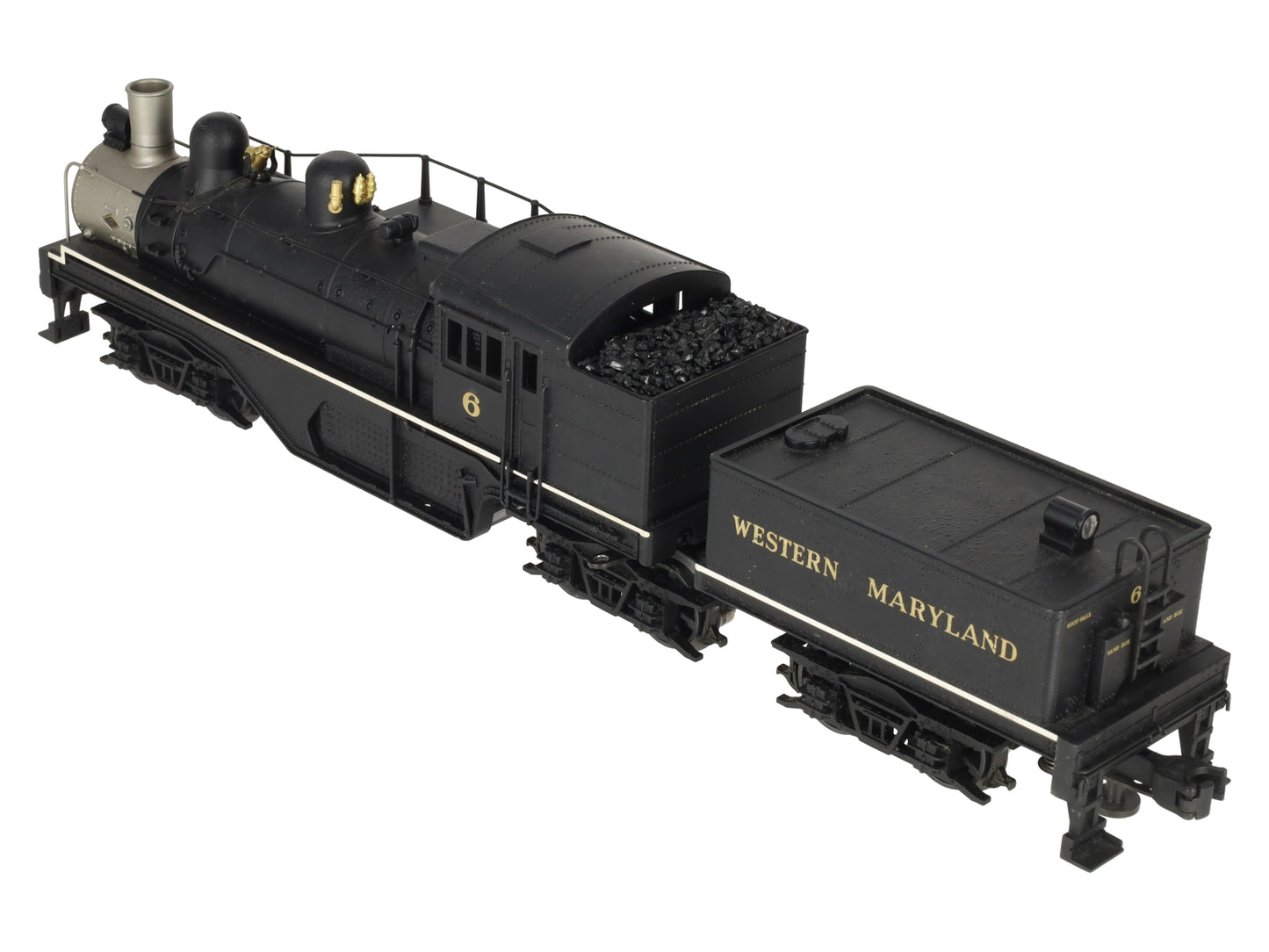 Lionel 6-18023 O Gauge Western Maryland Shay Steam Locomotive #6 VG/Box