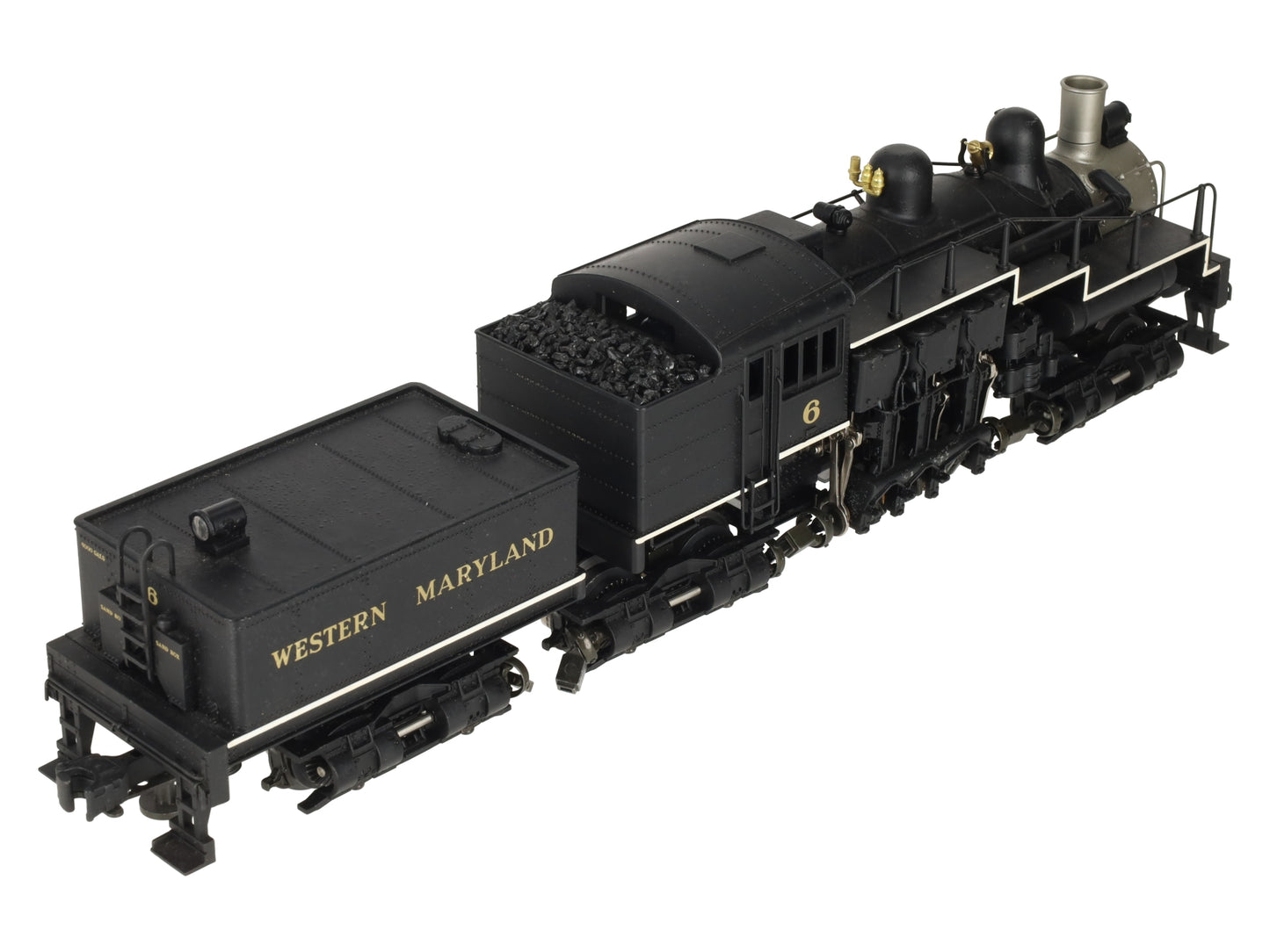 Lionel 6-18023 O Gauge Western Maryland Shay Steam Locomotive #6 VG/Box