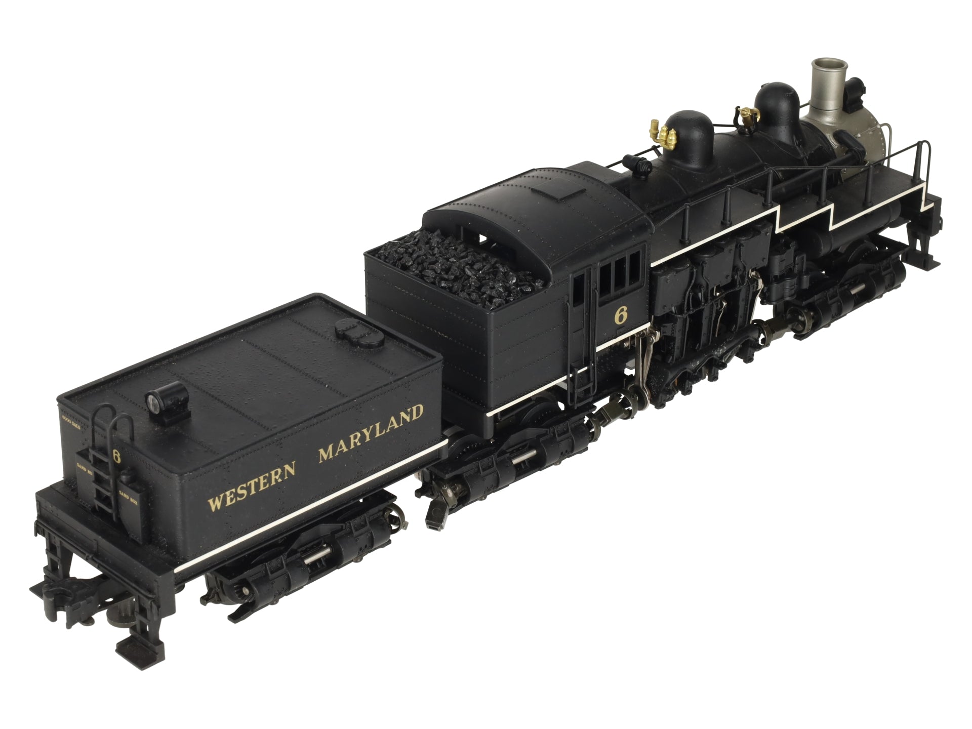 Lionel 6-18023 O Gauge Western Maryland Shay Steam Locomotive #6 VG/Box