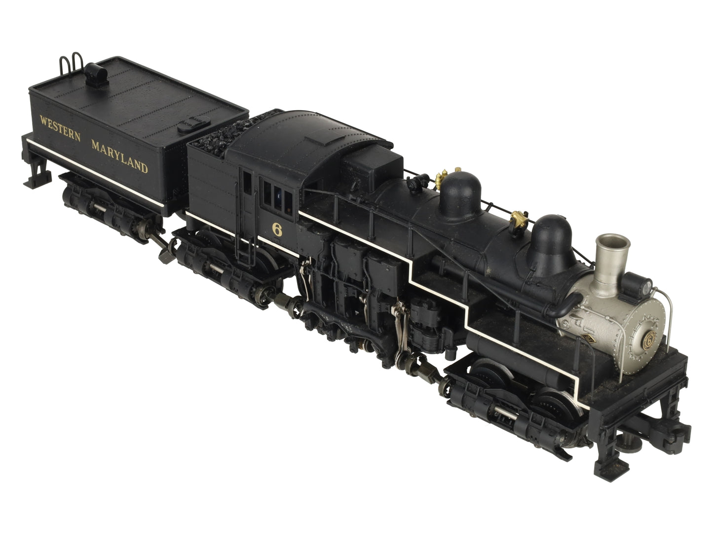 Lionel 6-18023 O Gauge Western Maryland Shay Steam Locomotive #6 VG/Box