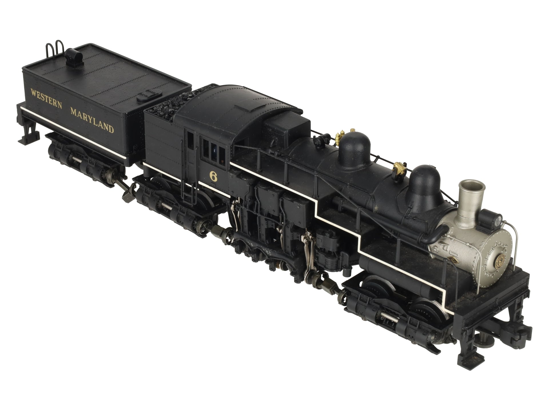 Lionel 6-18023 O Gauge Western Maryland Shay Steam Locomotive #6 VG/Box