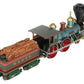 SMR Trains O BRASS W.A.R.R. "The General" 1862 4-4-0 Steam Loco (3-Rail) EX/Box
