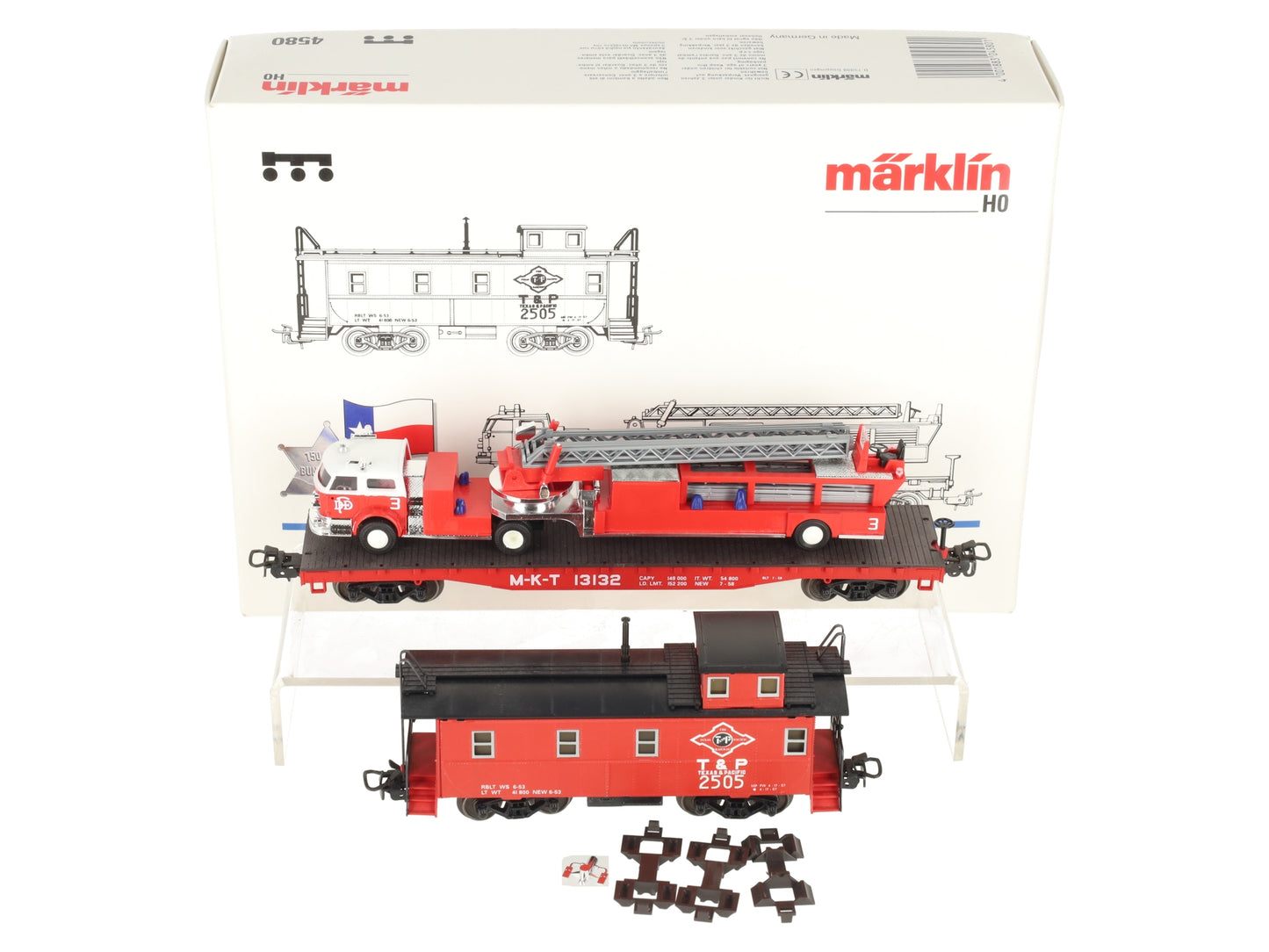 Marklin 4580 HO Texas Freight Car Set EX/Box