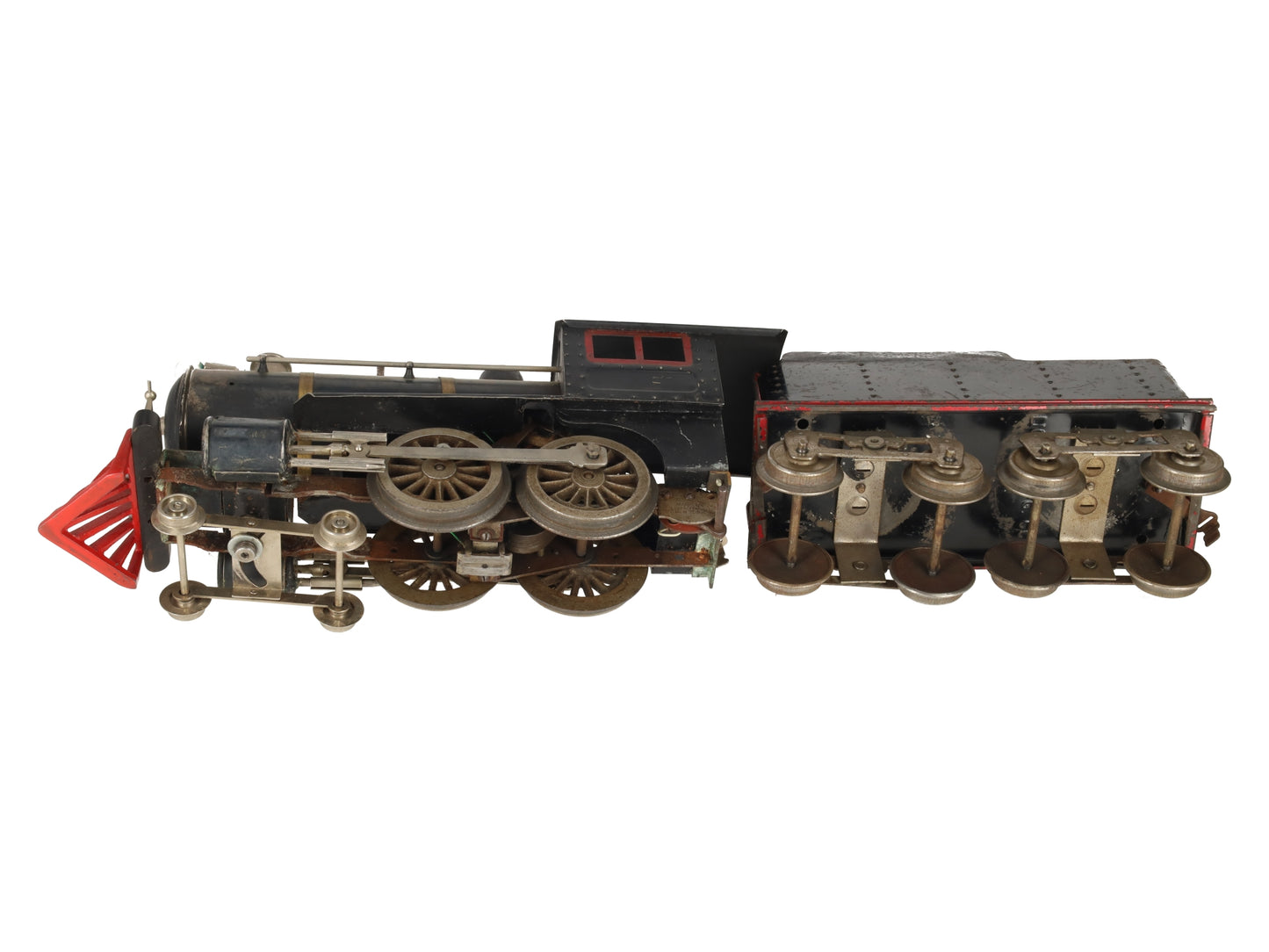 Lionel 6 Vintage Standard Gauge Prewar 4-4-0 Steam Locomotive and Tender