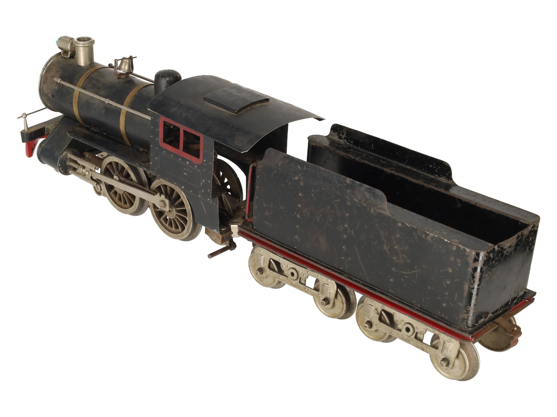 Lionel 6 Vintage Standard Gauge Prewar 4-4-0 Steam Locomotive and Tender