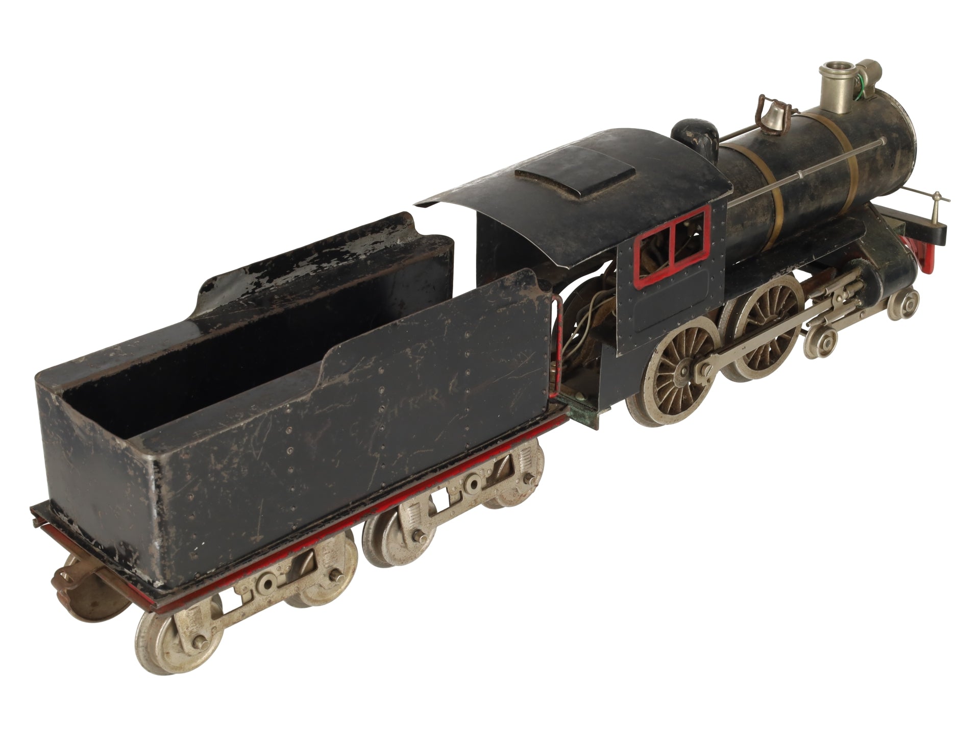 Lionel 6 Vintage Standard Gauge Prewar 4-4-0 Steam Locomotive and Tender