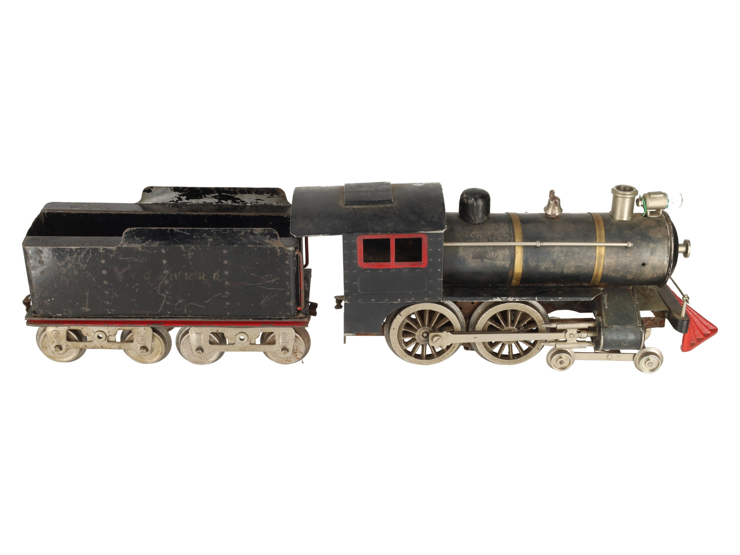 Lionel 6 Vintage Standard Gauge Prewar 4-4-0 Steam Locomotive and Tender