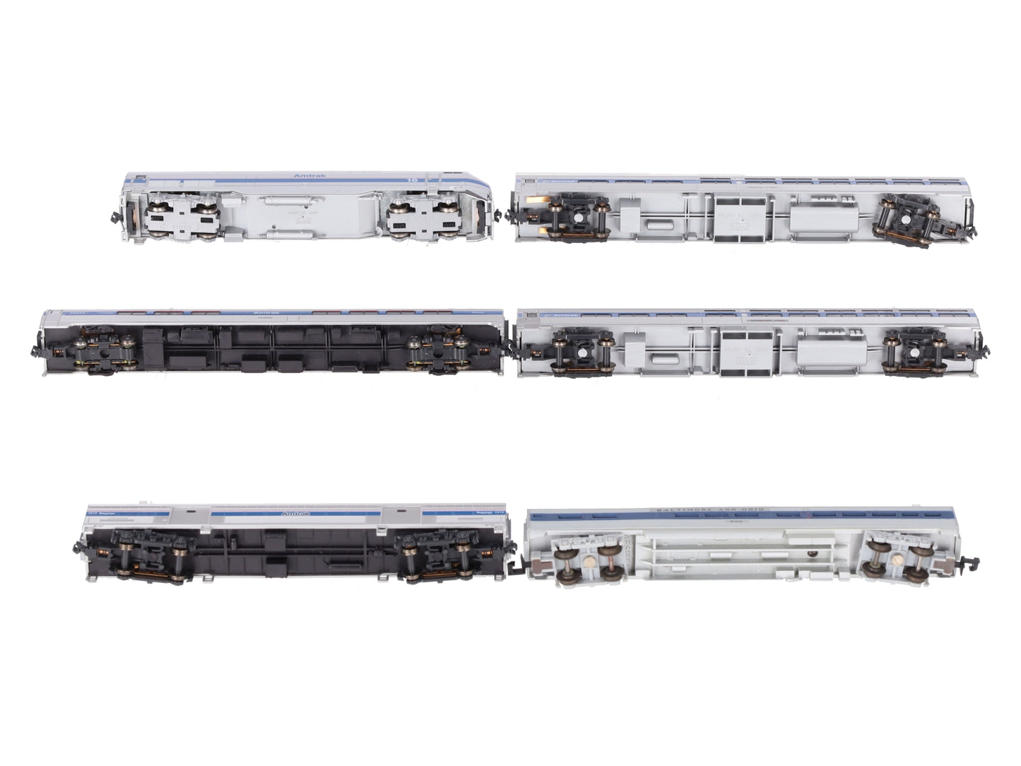 Kato 106-0101 N Gauge Amtrak Amfleet P42 Diesel Train Set EX/Box