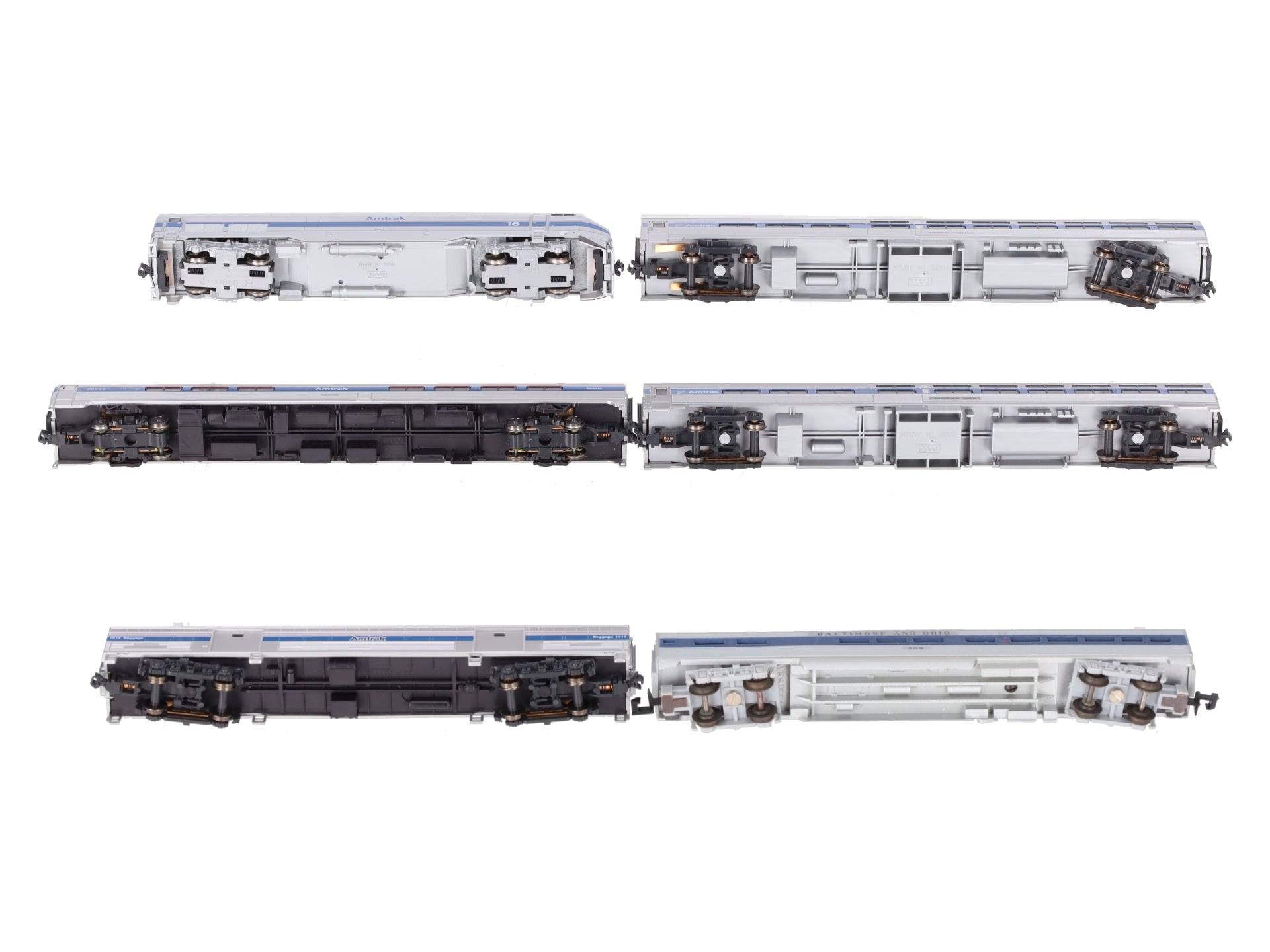 Kato 106-0101 N Gauge Amtrak Amfleet P42 Diesel Train Set EX/Box