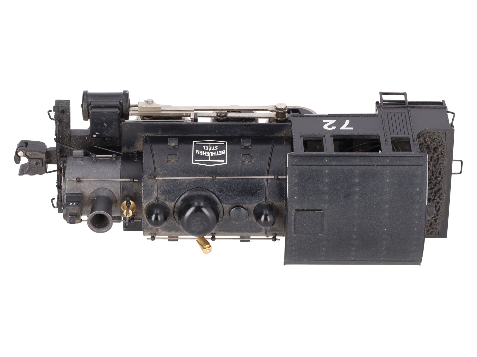 Lionel 6-28651 O Gauge Bethlehem Steel Dockside Switcher #72 EX