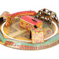 Marx Vintage Tin Litho "Honeymoon Express" Wind-up Toy EX