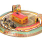 Marx Vintage Tin Litho "Honeymoon Express" Wind-up Toy EX