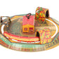 Marx Vintage Tin Litho "Honeymoon Express" Wind-up Toy EX