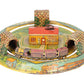 Marx Vintage Tin Litho "Honeymoon Express" Wind-up Toy EX