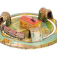 Marx Vintage Tin Litho "Honeymoon Express" Wind-up Toy EX
