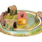 Marx Vintage Tin Litho "Honeymoon Express" Wind-up Toy EX