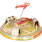 Marx Vintage Tin Litho "Honeymoon Express" Wind-up Toy VG