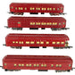 American Flyer 4612 Vintage S NYC Passenger Cars 652, 653 & 654 [4] VG/Box