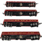 American Flyer 4612 Vintage S NYC Passenger Cars 652, 653 & 654 [4] VG/Box