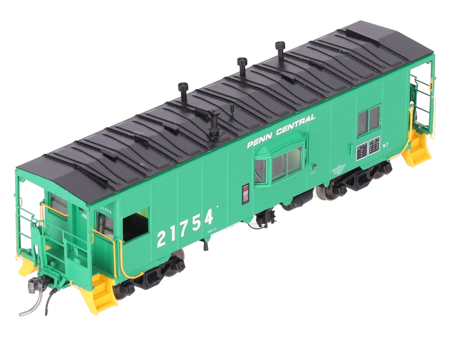 Tangent 60112-04 HO Penn Central N7 Bay Window Caboose #21754 EX/Box