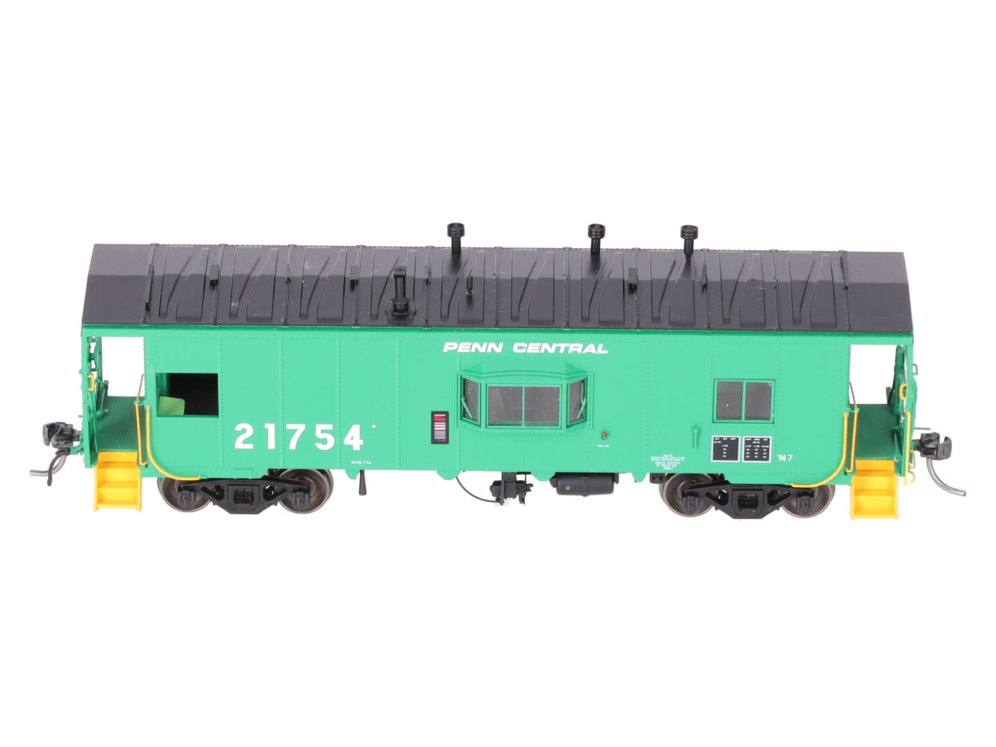 Tangent 60112-04 HO Penn Central N7 Bay Window Caboose #21754 EX/Box