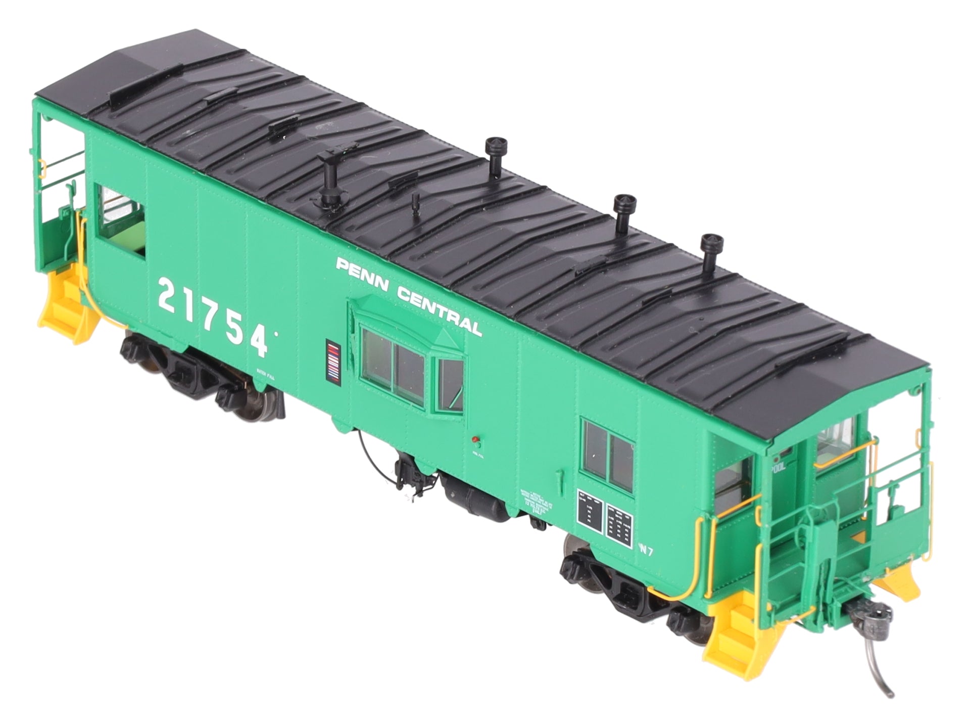 Tangent 60112-04 HO Penn Central N7 Bay Window Caboose #21754 EX/Box