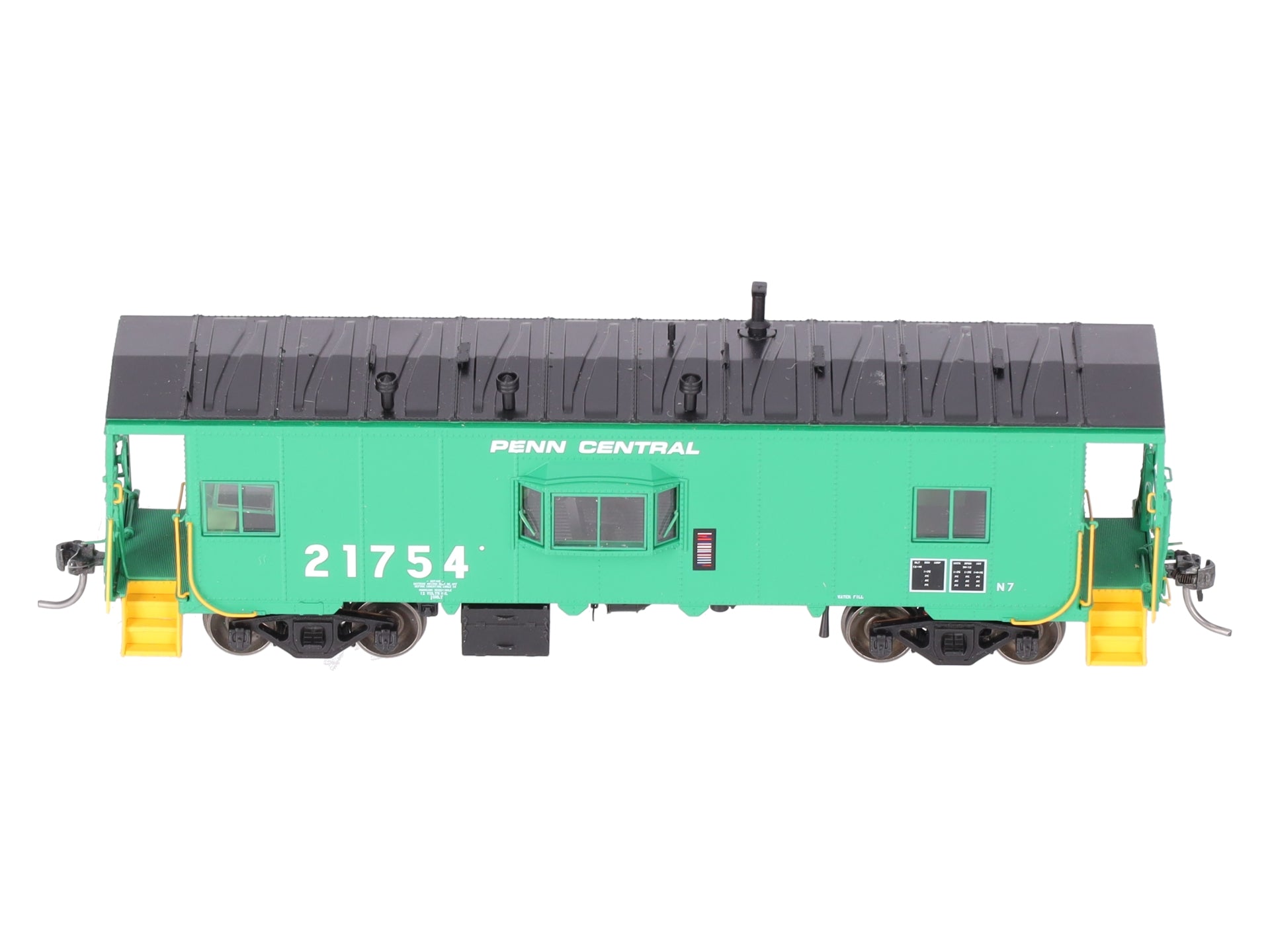 Tangent 60112-04 HO Penn Central N7 Bay Window Caboose #21754 EX/Box