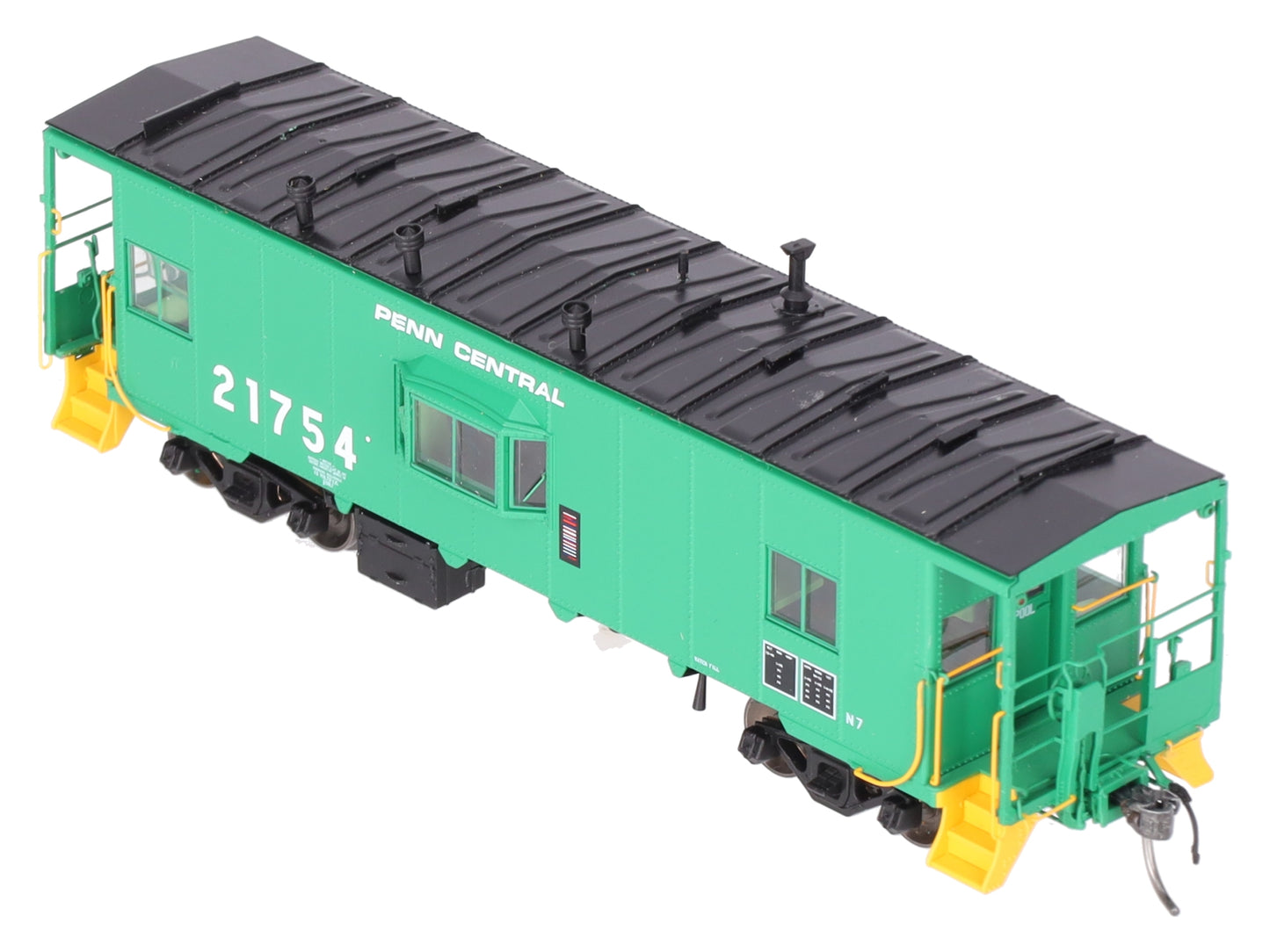 Tangent 60112-04 HO Penn Central N7 Bay Window Caboose #21754 EX/Box