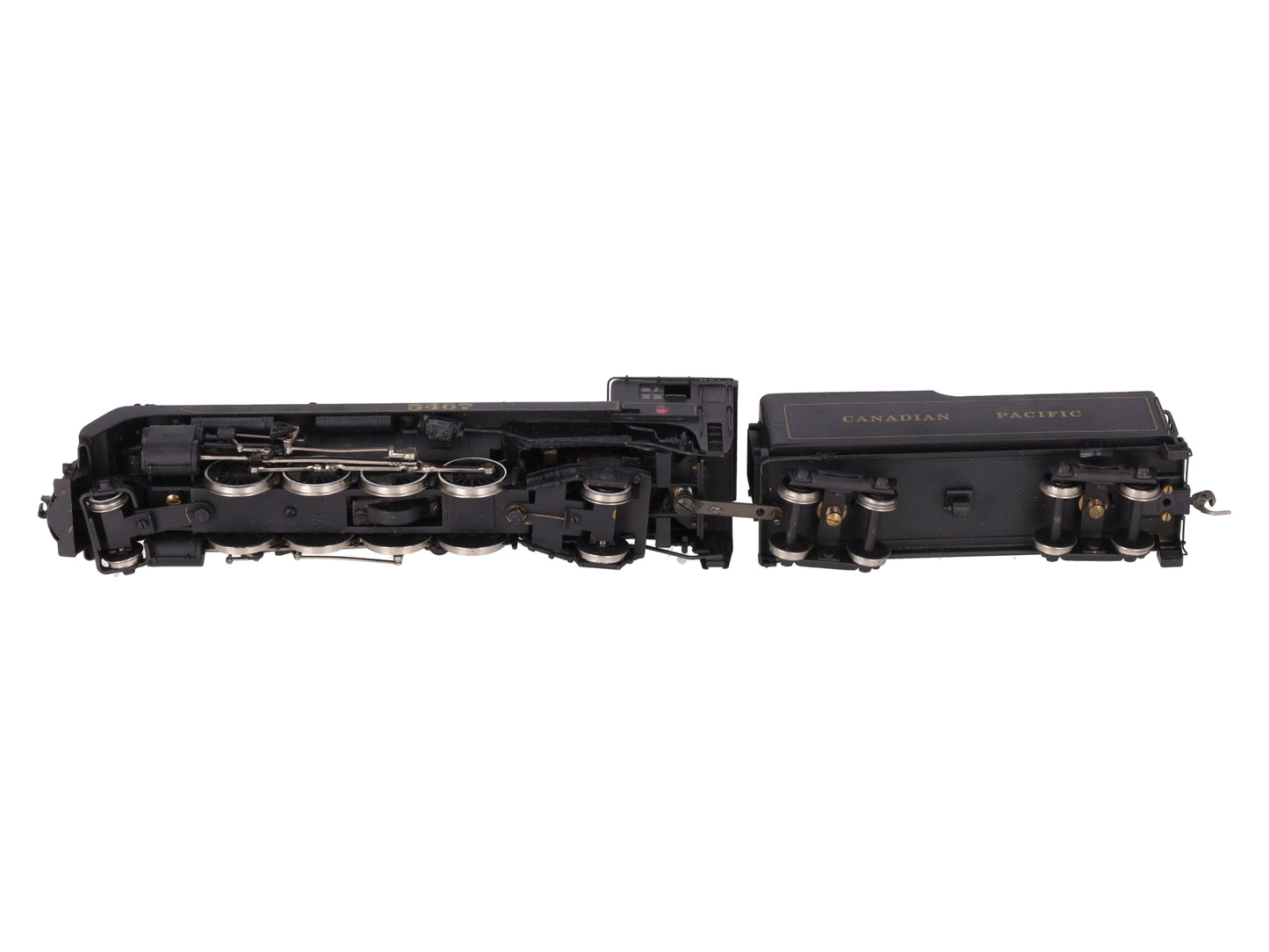 Toby HO BRASS CPR 2-8-2 Class P2J Steam Locomotive & Tender- Painted/Box
