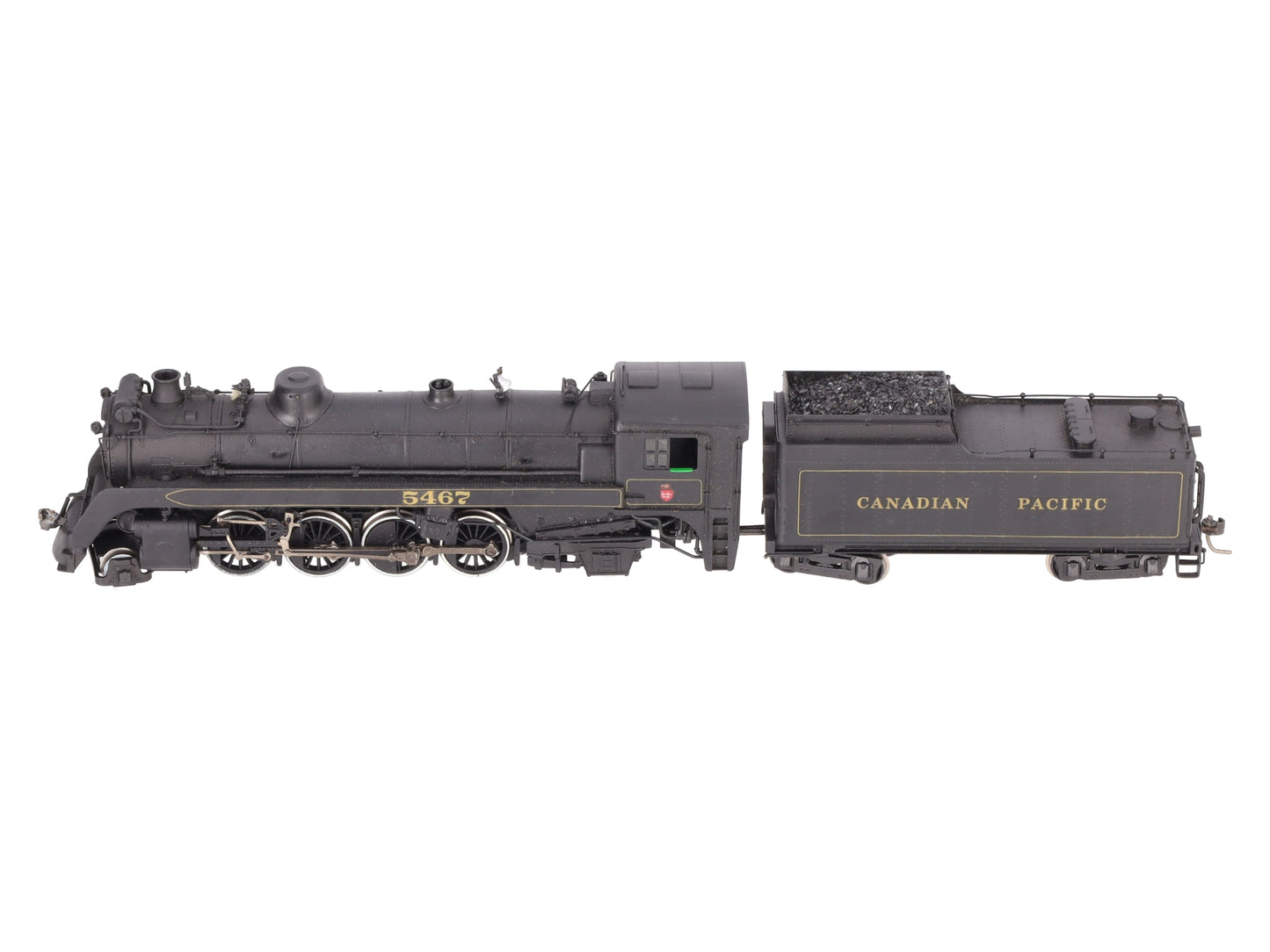 Toby HO BRASS CPR 2-8-2 Class P2J Steam Locomotive & Tender- Painted/Box