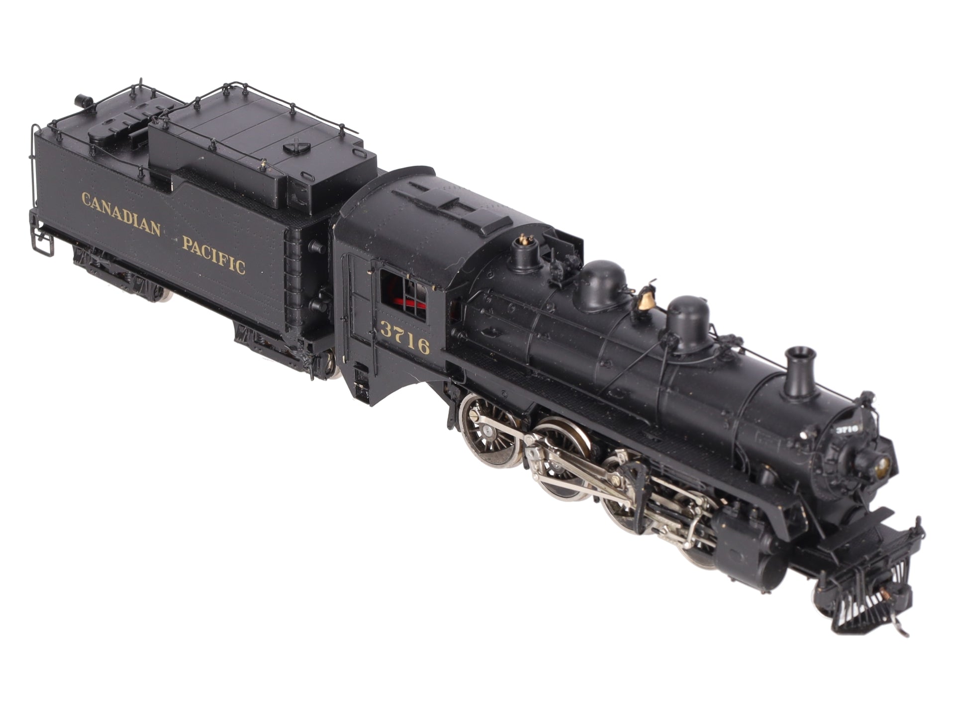 Van Hobbies HO BRASS CPR 2-8-0 Steam Locomotive & Tender - Painted