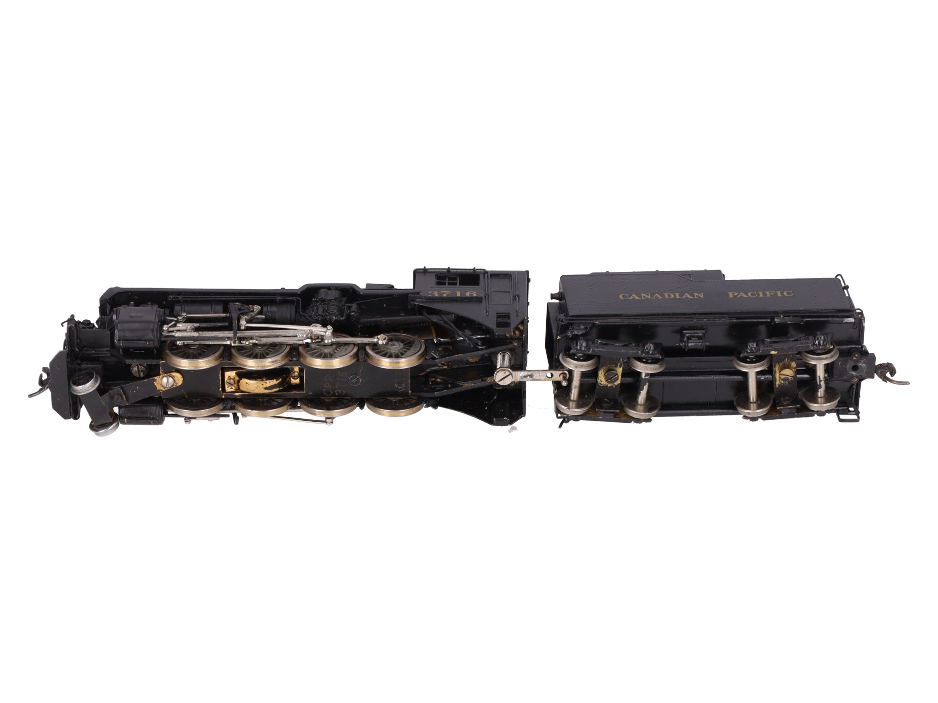 Van Hobbies HO BRASS CPR 2-8-0 Steam Locomotive & Tender - Painted