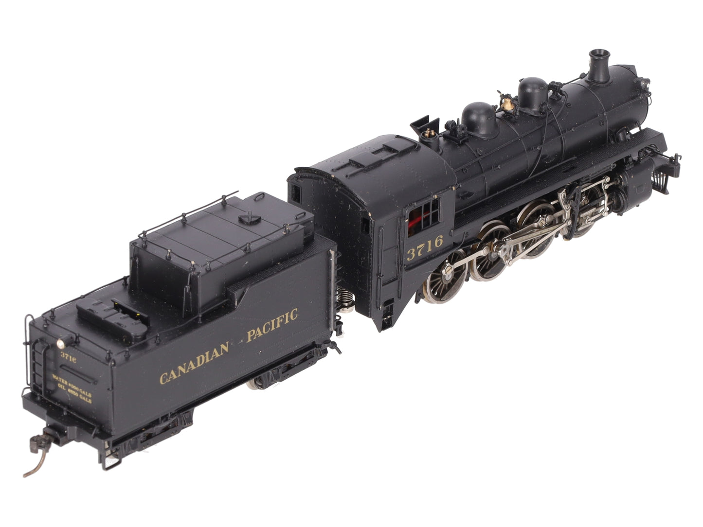 Van Hobbies HO BRASS CPR 2-8-0 Steam Locomotive & Tender - Painted