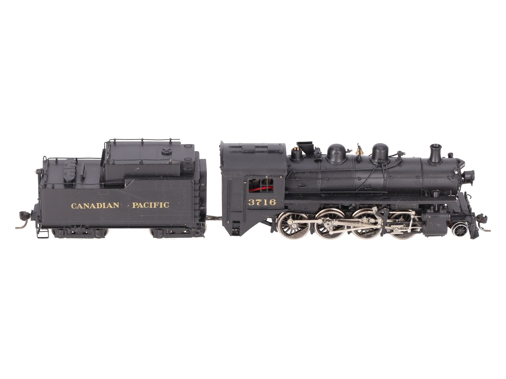 Van Hobbies HO BRASS CPR 2-8-0 Steam Locomotive & Tender - Painted