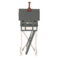 Broadway Limited 160 HO Scale 1:87 Grey Brass Switch Tower Assembled EX