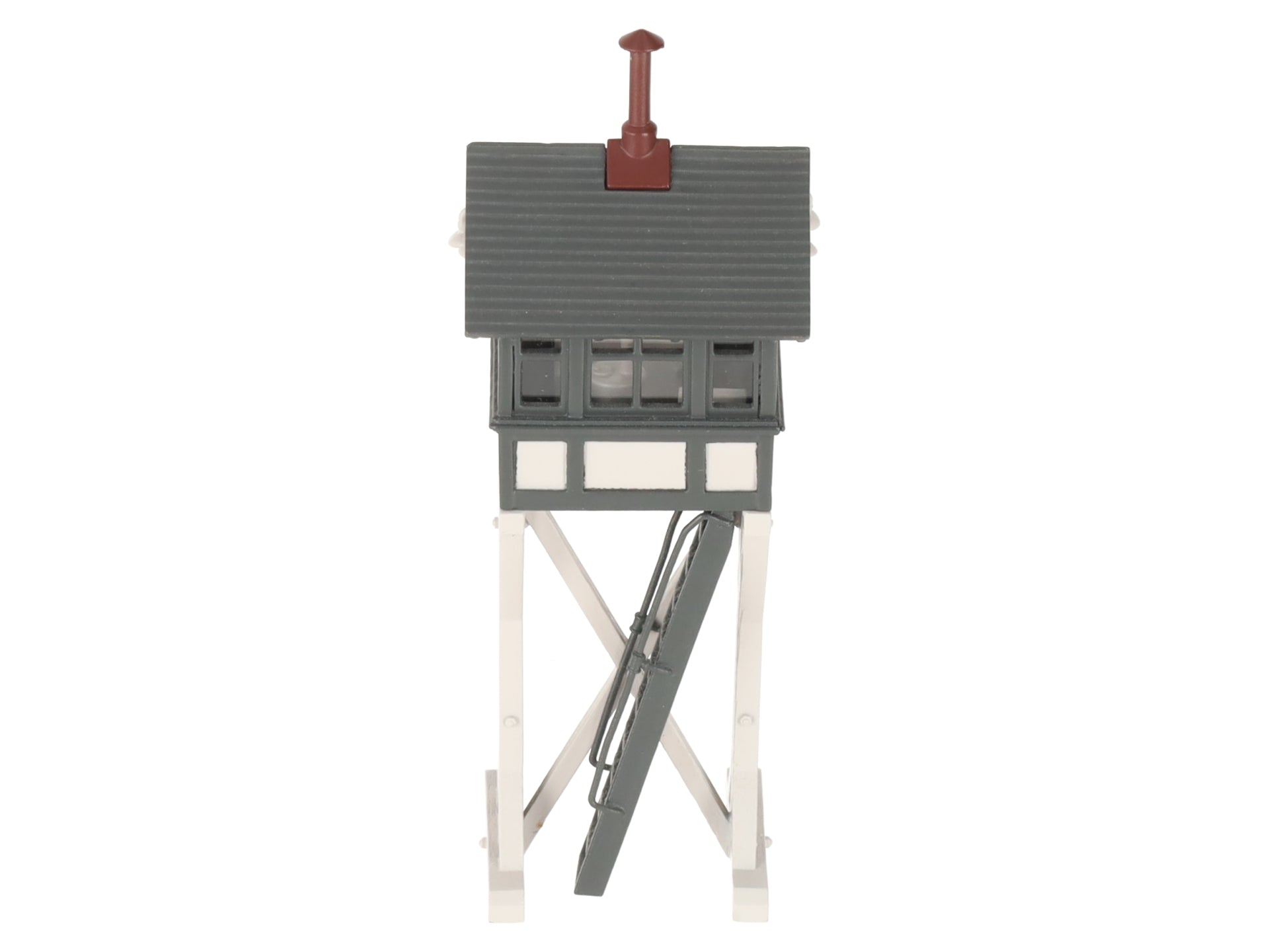 Broadway Limited 160 HO Scale 1:87 Grey Brass Switch Tower Assembled EX