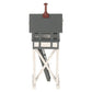 Broadway Limited 160 HO Scale 1:87 Grey Brass Switch Tower Assembled EX