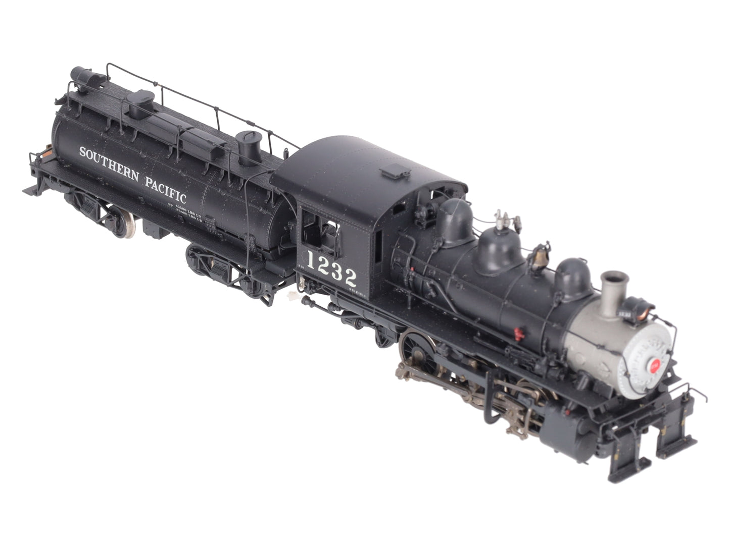 Sunset Models HO Scale Brass SP S-10 0-6-0 Steam Locomotive & Tender- Painted