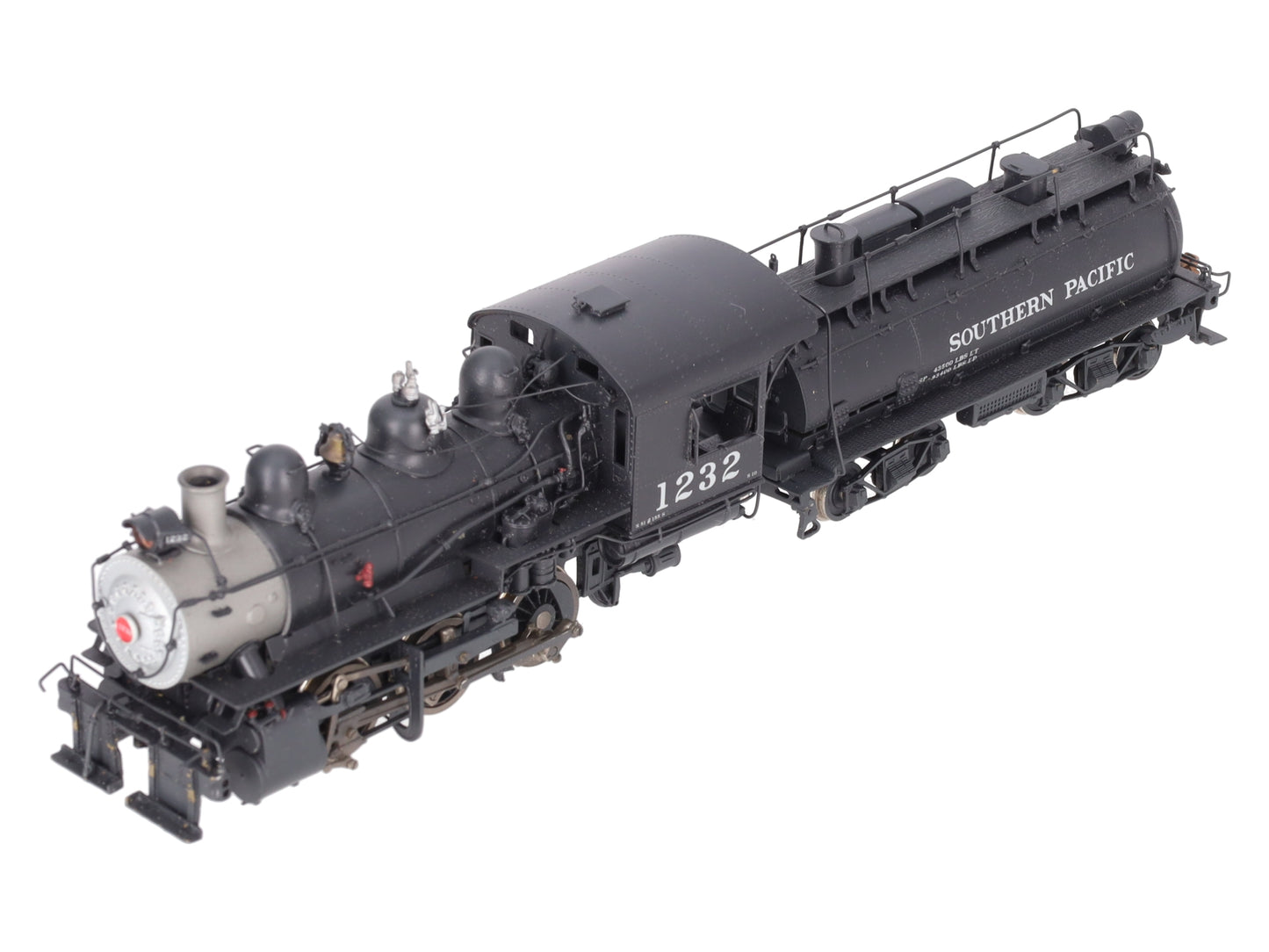 Sunset Models HO Scale Brass SP S-10 0-6-0 Steam Locomotive & Tender- Painted